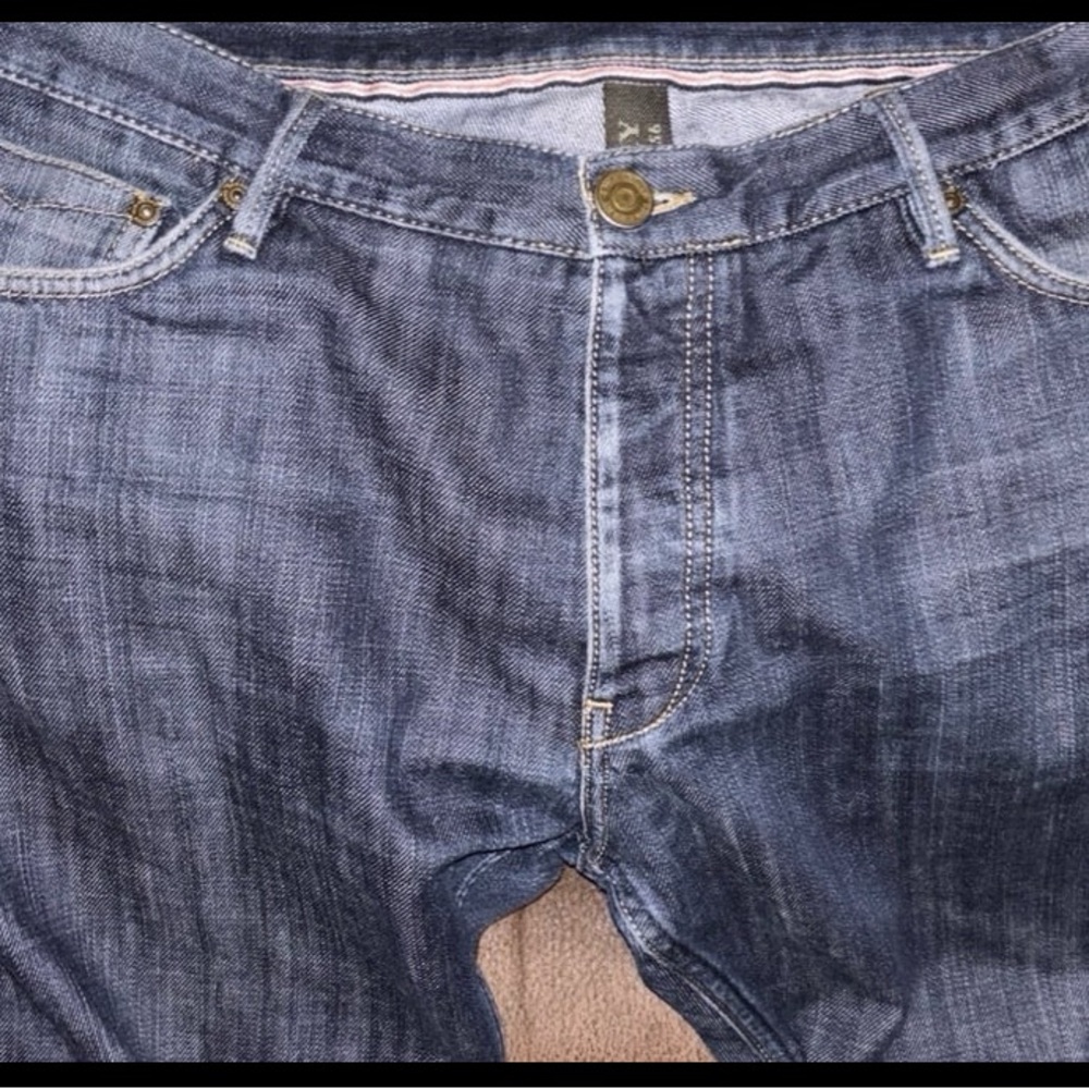 Burberry Blue Straight Jeans Classic Fit - Picture 7 of 11
